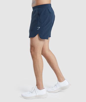 Pánské Šortky Gymshark Speed Evolve 5" Tmavě Blankyt | CZ 2912HAP
